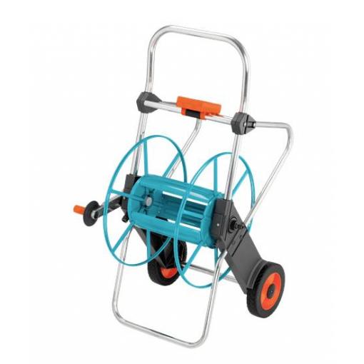 GARDENA 02674-20 Metall 100 Vozík na hadici 1 ks šedá, tyrkysová, oranžová