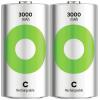 GP ReCyko akumulátor malé mono C Ni-MH 3000 mAh 1.2 V 2 ks