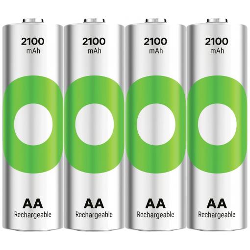 GP ReCyko akumulátor AA, Ni-MH, 2100 mAh, 1.2 V, 4 ks