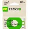 GP ReCyko akumulátor AAA Ni-MH 850 mAh 1.2 V 4 ks