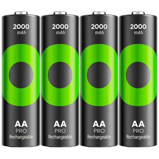 GP ReCyko Pro akumulátor AA, Ni-MH, 2000 mAh, 1.2 V, 4 ks