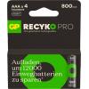 GP ReCyko Pro akumulátor AAA Ni-MH 800 mAh 1.2 V 4 ks