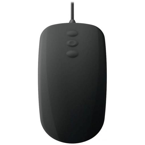 CHERRY Active KEY MMS AK-PMH3 Corded infračervený myš, přenos kabelový, 3 tlačítko, 1000 dpi, černá