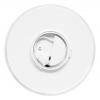 Svítidlo LED přisazené, 12W, 4000K, kruhové, černé  LIRA W3090-12W/CR
