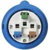 Sygonix SY-5873150 CEE-CARA zástrčka, 32 A, 3pólový, 230 V/AC, 1 ks