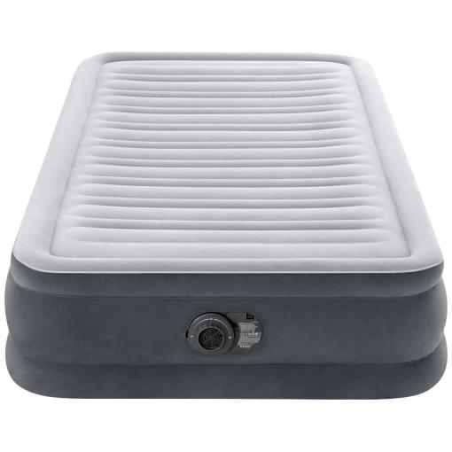 Intex 67766ND TWIN COMFORT-PLUSH AIRBED Nafukovací postel (d x š x v) 191 x 99 x 33 cm šedá