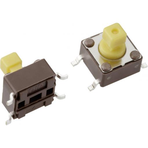 Mentor 1254.1307, 1254.1307 tlačítko, 12 V/DC, 0.05 A, 1 ks