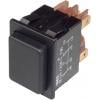 Marquardt 1663.0101 tlačítko 250 V/AC 12 A 2x zap/(zap) bez aretace (d x š) 25 mm x 33 mm IP40 1 ks