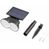 Sygonix SY-5770784 solární bodové osvětlení, SMD LED, 0.9 W, studená bílá, černá