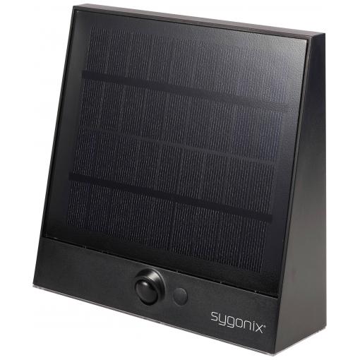 Sygonix SY-5801970 venkovní solární nástěnné osvětlení s PIR senzorem LED pevně vestavěné LED 2 W antracitově šedá