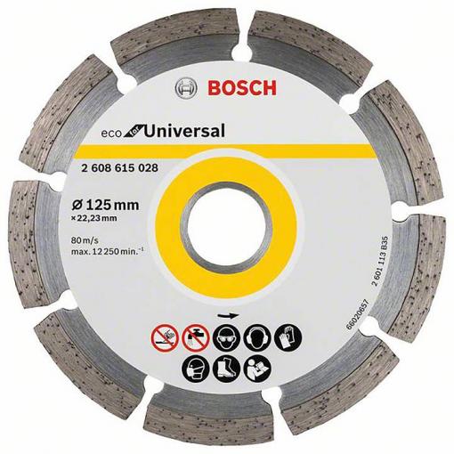 Bosch Accessories 2608615028 2608615028 diamantový řezný kotouč 125 mm 1 ks beton, cihla, Vápenec, střešní taška