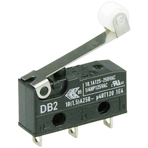 ZF DB2C-A1RC mikrospínač DB2C-A1RC 250 V/AC 10 A 1x zap/(zap) IP67 bez aretace 1 ks