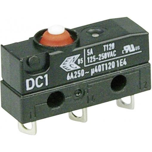 ZF DC1C-A1AA mikrospínač DC1C-A1AA 250 V/AC 6 A 1x zap/(zap) IP67 bez aretace 1 ks