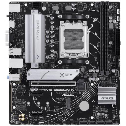 Asus PRIME B650M-K Základní deska Socket (PC) AMD AM5 Tvarový faktor Micro-ATX Čipová sada základní desky AMD® B650
