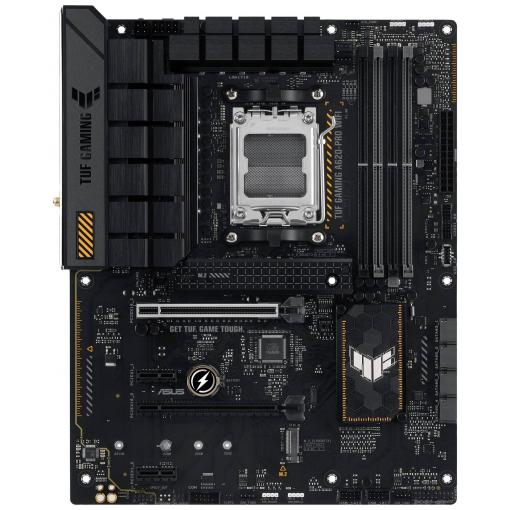 Asus TUF GAMING A620-PRO WIFI Základní deska Socket (PC) AMD AM5 Tvarový faktor ATX Čipová sada základní desky AMD® A620