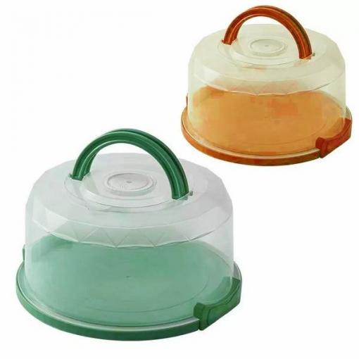 Přepravní nádoba na dorty Piknik, 25,5 × 13 cm, plast