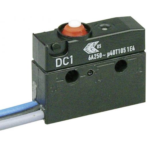 ZF DC1C-C3AA mikrospínač DC1C-C3AA 250 V/AC 6 A 1x zap/(zap) IP67 bez aretace 1 ks
