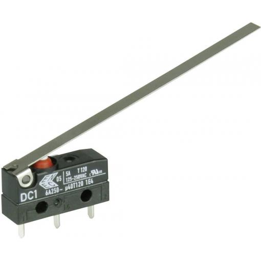 ZF DC1C-H1LD mikrospínač DC1C-H1LD 250 V/AC 6 A 1x zap/(zap) IP67 bez aretace 1 ks