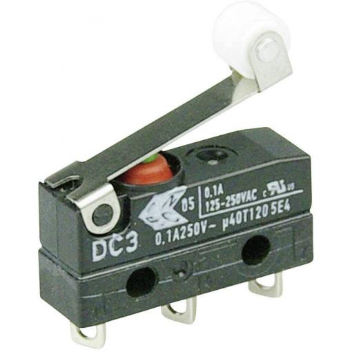 ZF DC3C-A1RB mikrospínač DC3C-A1RB 250 V/AC 0.1 A 1x zap/(zap) IP67 bez aretace 1 ks