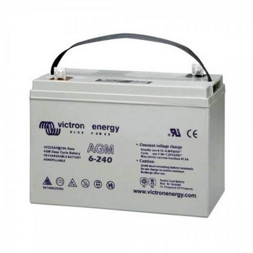 Victron Energy Victron AGM 6V 240Ah Deep Cycle Akku Batterie BAT406225084 olověný akumulátor 6 V 240 Ah olověná gelová (š x v x h) 320 x 247 x 176 mm