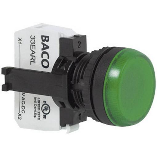 BACO L20SE10H signalizační světlo s LED elementem červená 230 V/AC 1 ks