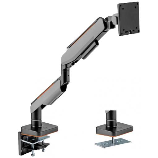 Roline držák na stůl pro monitor 1 Displej: (s) 43,2 cm (17) - 124,5 cm (49) vícebarevná nastavitelná výška