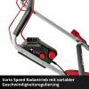 Einhell Professional Power X-Change GP-CM 36/52 S Li BL (4x5,2Ah) akumulátor Akumulátorová sekačka vč. 2. Nabíječka Twincharger, Vč. 4 akumulátorů 18 V šířka