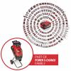 Einhell REDAXXO 36/25 akumulátor nožový zahradní drtič
