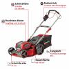 Einhell Professional Power X-Change GP-CM 36/47 S Li BL (4x4,0Ah) akumulátor Akumulátorová sekačka vč. 2. Nabíječka Twincharger, Vč. 4 akumulátorů 4.0 Ah šířka