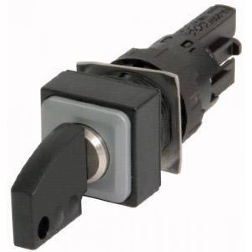 Spínač s klíčem Eaton Q18S3 (072313), 2x 45 °, 16 mm, černá
