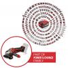 Einhell TE-AG 18/115-2 Li 4431166 Akumulátorová úhlová bruska 115 mm, bez akumulátoru, bez nabíječky, 0 W, 18 V, 0 mAh