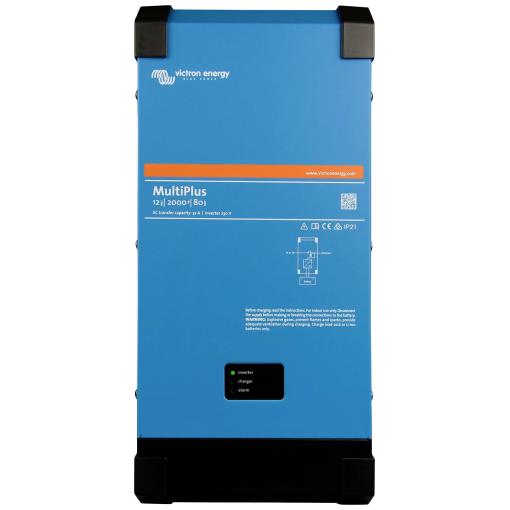 Victron Energy měnič napětí Multiplus 24/2000/50-32 230V VE.Bus, 2000 W, 24 V -> 230 V, zabudovaná nabíječka