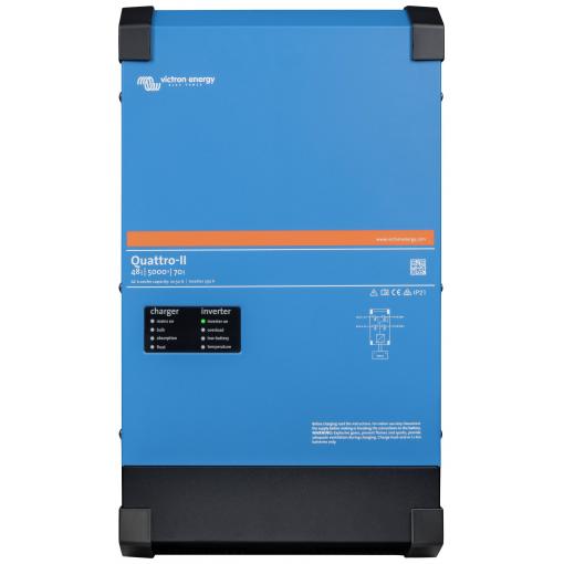 Victron Energy měnič napětí Victron Quattro-II 48/5000/70-50 230V, 5000 W, 48 V -> 230 V