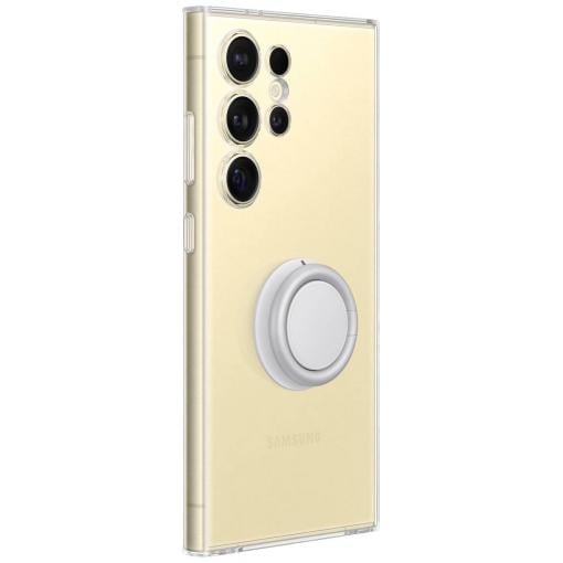 Samsung Clear Gadget zadní kryt na mobil Samsung Galaxy S24 Ultra transparentní stojící EF-XS928CTEGWW