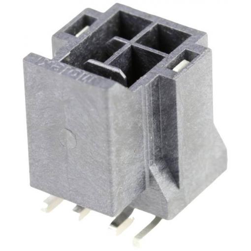 Molex konektor do DPS 4, rozteč 2.50 mm, 1054291204, 1 ks Tape on Full reel