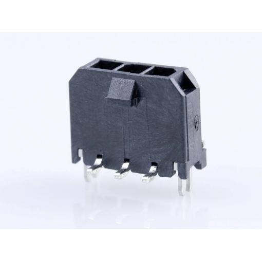 Molex vestavná pinová lišta (standardní) 3, rozteč 3.00 mm, 436500323, 1 ks Tape on Full reel