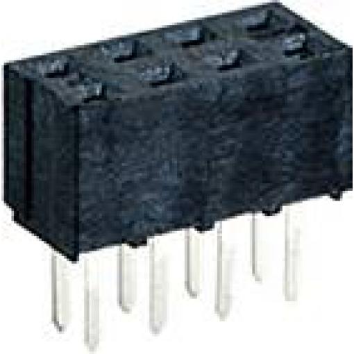 Molex zásuvkový konektor do DPS 791077006, 1 ks