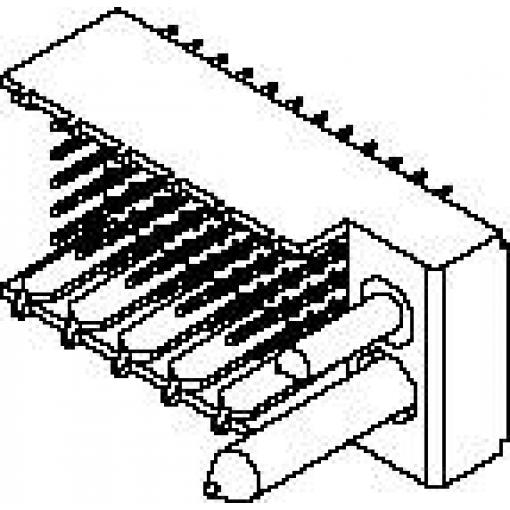 Molex konektor do DPS 736440205, 1 ks
