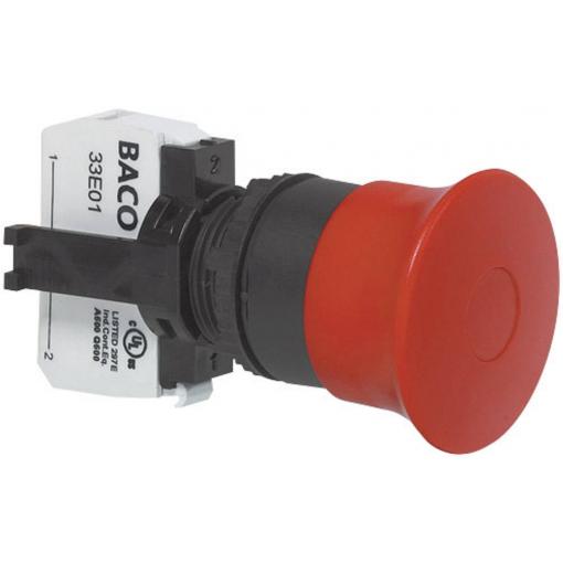 BACO L22DD01A, BAL22DD01A nouzový vypínač, 1 ks
