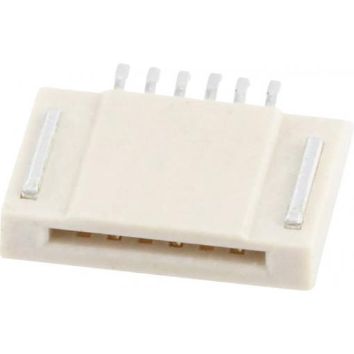 Molex Konektor FFC / FPC 6, rozteč 0.5 mm, 512810694, 1 ks Tape on Full reel