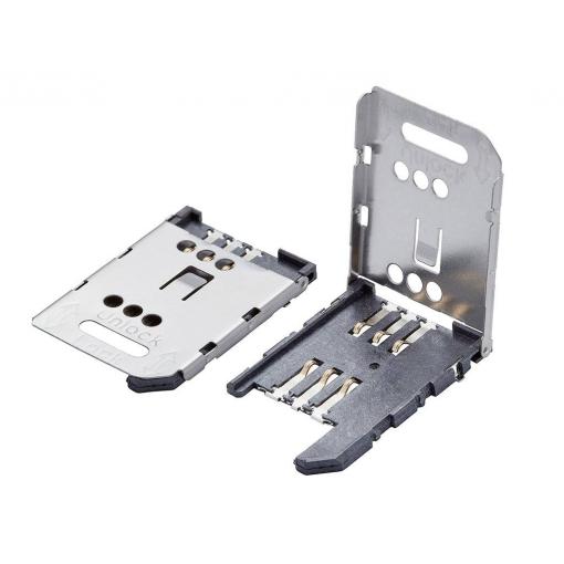 Molex Slot pro SIM kartu 6, rozteč 2.54 mm, 473882001, 1 ks Tape on Full reel