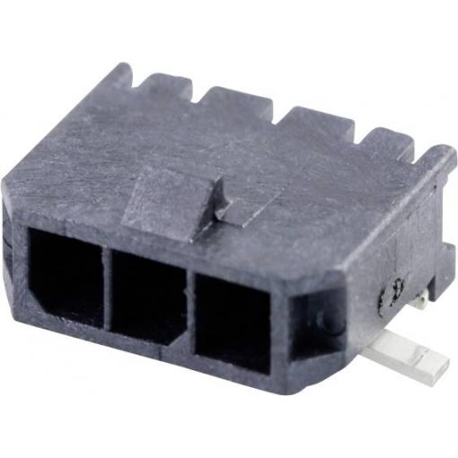 Molex vestavná pinová lišta (standardní) 3, rozteč 3 mm, 436500313, 1 ks Tape on Full reel