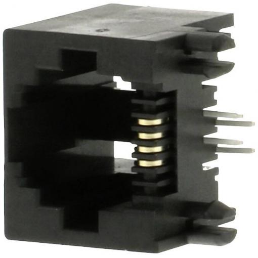 Molex, 438600003, konektor RJ, piny:6P4C, 1 ks
