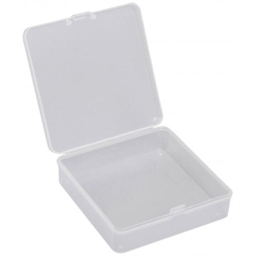 Quadrios 23SA080 krabička na malé součástky (d x š x v) 9.5 x 9.5 x 2.8 cm přihrádek: 1 pevné rozčlenění Obsah 1 ks