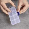 Quadrios 23SA083 krabička na malé součástky (d x š x v) 13.6 x 7 x 2.7 cm přihrádek: 8 variabilní rozčlenění Obsah 1 ks