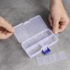 Quadrios 23SA083 krabička na malé součástky (d x š x v) 13.6 x 7 x 2.7 cm přihrádek: 8 variabilní rozčlenění Obsah 1 ks