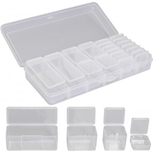 Quadrios 23SA085 krabička na malé součástky (d x š x v) 27 x 11.8 x 4.5 cm přihrádek: 1 Obsah 1 sada