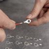 Quadrios 23C505 kulaté kabelové oko Průřez (max.)=2.5 mm² Ø otvoru=10.5 mm bez izolace 100 ks