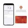 FIXED FIXTAG-CARD-OR bluetooth tracker oranžová
