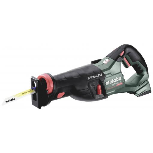 Metabo SSEP 18 LT BL akumulátorová šavlová pila, bez nabíječky, bez akumulátoru, kufřík, 18 V, 601617840